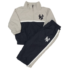 Conjunto de frio Yankees - Azul & Cinza