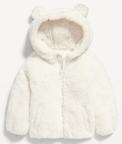 Casaco Sherpa Old Navy - Off white