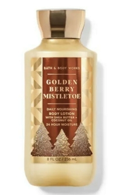 Creme Hidratante Bath & Body Works - Golden Berry Mistletoe