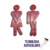 Placa acrílico banheiro feminino e masculino. na internet