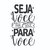 Lettering de parede (Seja Você por Você para Você) em MDF Autocolante na internet