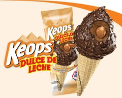 Cono Keops d. de leche x14 unid.