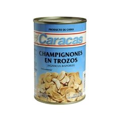 Champiñones en trozos x 400grs.