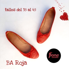 LIQUIDACION Ba rojo - Fiona Calzados