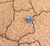 Mapa Brasil Cortiça com Divisas - Grande (60 x 61 cm) - loja online