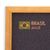 Quadro Decorativo Mapa Brasil Cortiça Luxo