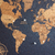 Quadro Decorativo Mapa-múndi Cortiça Luxo - Grande (84 x 61 cm) - loja online
