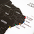 Quadro Mapa Brasil Preto para marcar viagens (60 x 52 cm) + 50 alfinetes de brinde - loja online