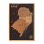 Quadro Mapa Região Sul Cortiça Luxo - Maperia - Mapas, Murais e Alfinetes exclusivos para marcar suas viagens