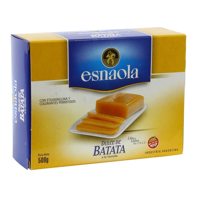 Dulce De Batata Esnaola - Caja X 500g - El Granero