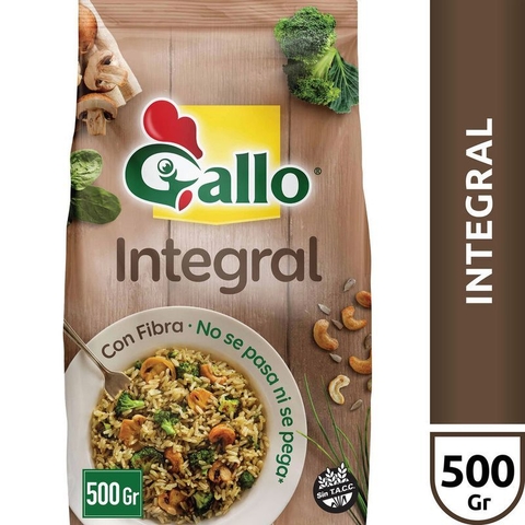 Arroz Integral 500 Gr - Gallo