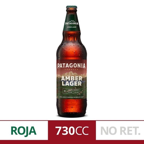 Cerveza Patagonia Amber Lager x 710 Ml