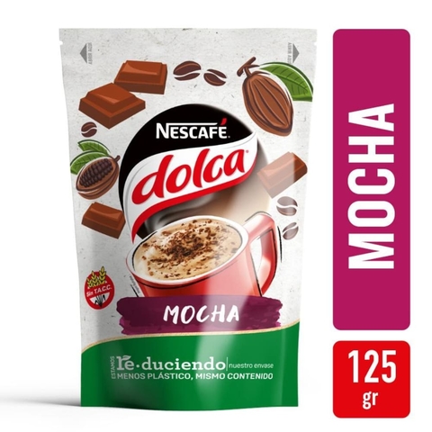 Nescafé Dolca Mocha x 125 Gr (Doy Pack)