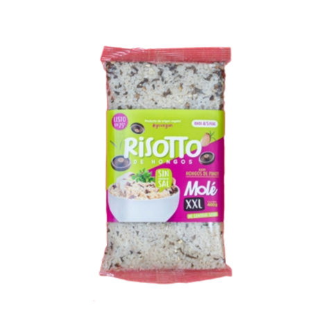 Risotto de Hongos XXL x 400 Gr - Mole