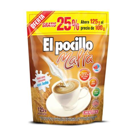 Malta x 125 Gr (Doy Pack) - El Pocillo