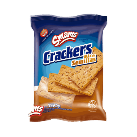 Crackers Mix Semillas Smams x 150 Gr