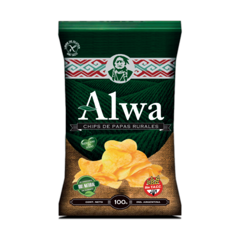 Chips de Papas Rurales x 80 Gr - Alwa