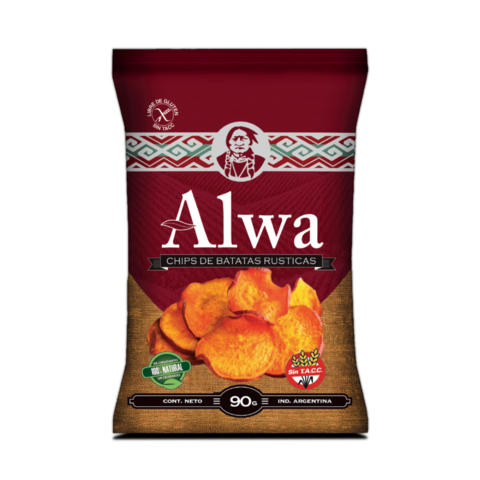 Chips de Batatitas Rústicas x 80 Gr - Alwa