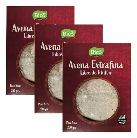 Avena extrafina sin gluten x250g - Bio