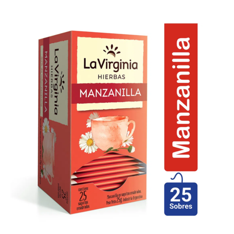 Té de Manzanilla x 25 Saquitos - La Virginia