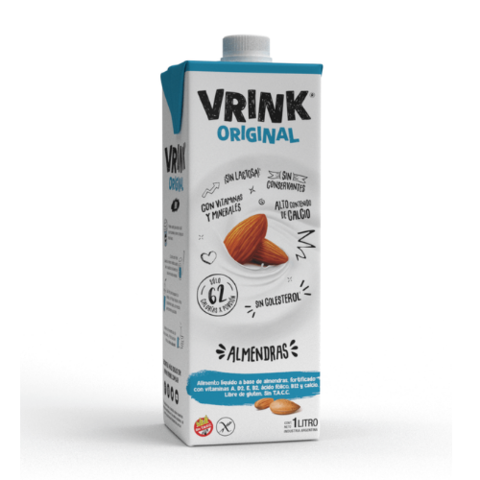 Leche de Almendras Vrink x 1 Lt Original