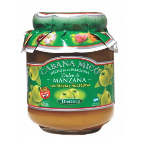 Dulce de Manzana Diet x 380 Gr - Cabaña Mico