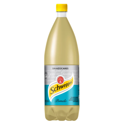 Gaseosa Pomelo sin azúcar x 1,5 L - Schwepps