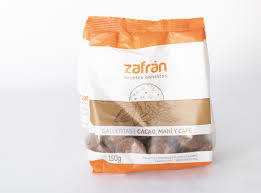 Galletitas de Cacao, Mani y Cafe x 150 Gr - Zafran