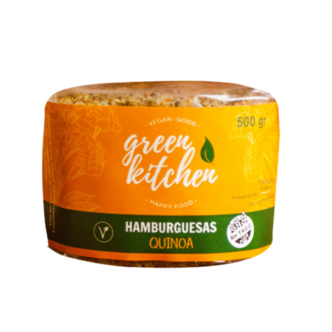 Hamburguesas de Quinoa x 500 Gr - Green Kitchen