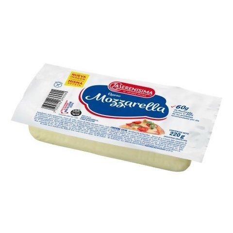 Mozzarella Serenisima x 220 Gr