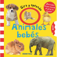 Animales bebé - Gira y aprende