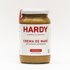 CREMA DE MANÍ NATURAL-HARDY 380g - tienda online