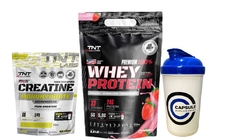 COMBO! PROTEINA + CREATINA TNT LASB + SHAKER DE REGALO