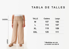 Pantalón de lino rayado - tienda online