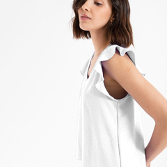 Blusa con volados - comprar online