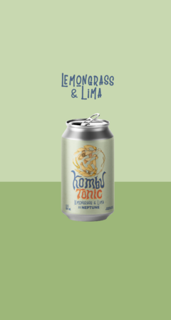 Kombucha Kombutonic - Lemongrass & Lima - Casa Vegana