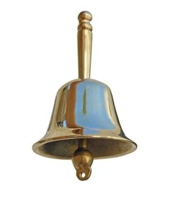 CAMPANA DE BRONCE CON MANGO