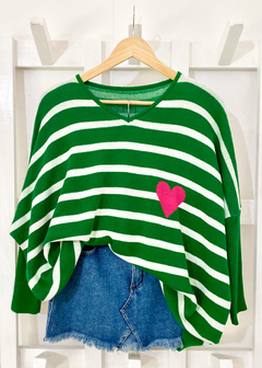 Sweater rayado - comprar online