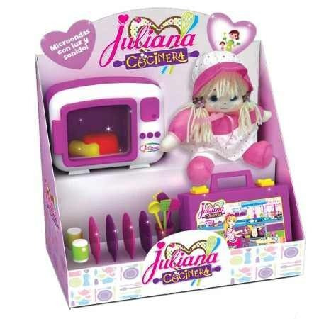 Juliana muñeca con microondas y accesorios juegos y juguetes
