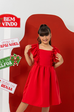 Vestido Gi - Vermelho