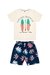 Conjunto Infantil Rovitex Bermuda e Camiseta Surfers