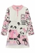 Vestido Infantil Kukiê Inverno Panda