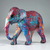 Elefante Colorido Médio 15 cm