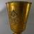 Vaso Dourado de Metal 25 cm na internet