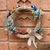 Guirlanda Rústica com Ararinhas e Tucano 27 cm