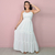 Kit de Vestidos Dalila Off-White e infantil Selena Off-White - loja online