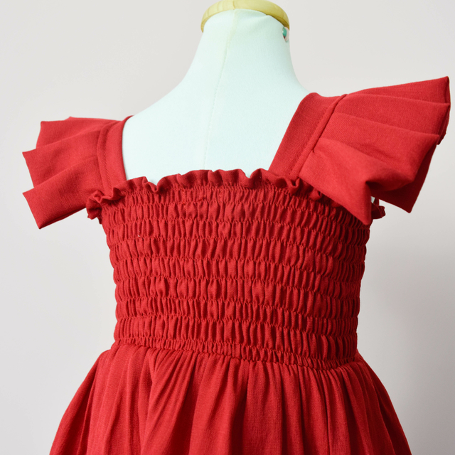 Vestido Vermelho para Miss - Infantil