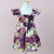 Kit de Vestido Adulto Mona Floral Uva e infantil Helena Floral Uva - comprar online