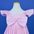 Kit de Vestidos Drica Rosa bebê e infantil Dani Rosa bebê