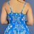 Vestido adulto Aila Azul Floreado - loja online